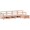 vidaXL Set Divani da Giardino 5 pz in Legno Massello Abete Douglas