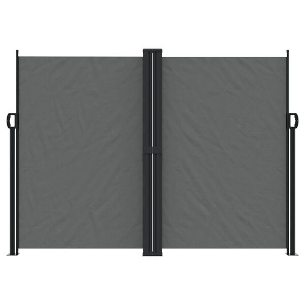 vidaXL Tenda da Sole Laterale Retrattile Antracite 180x600 cm