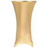 vidaXL Copertura Elastica per Tavolo 2 pz 80 cm Oro