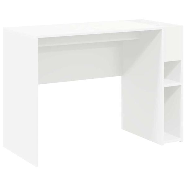 vidaXL Scrivania Bianco 109 x 50 x 78 cm Legno multistrato