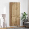 vidaXL Credenza con cassetto Rovere artigianale 69,5 x 34 x 180 cm