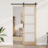 vidaXL Porta scorrevole ORKDAL Naturale 78 x 232 cm