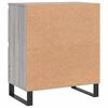vidaXL Credenza Grigio Sonoma 60x35x70 cm in Legno Multistrato