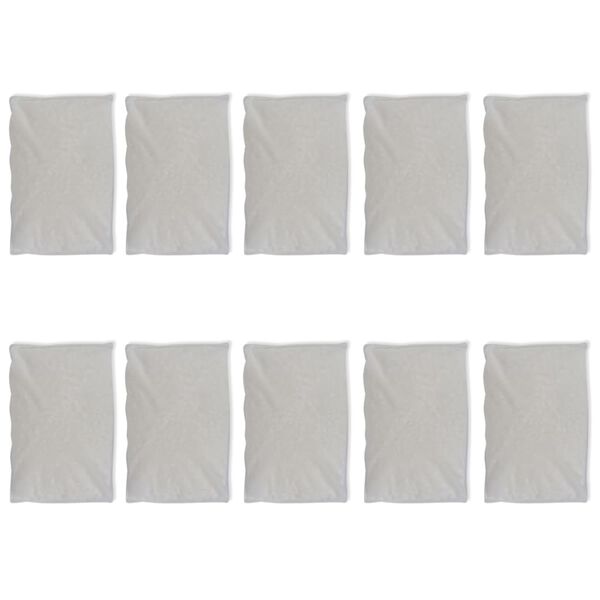 vidaXL Sacchetti Ricarica di Cloruro di Calcio Essiccante 10 pz 10 kg