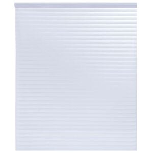 vidaXL Pellicola per Finestra Smerigliata Motivo a Righe 90x500 cm PVC