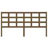 vidaXL Testiera per Letto ambra 185,5x4x100 cm Legno Massello di Pino