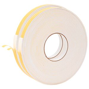 vidaXL Nastro adesivo in schiuma 2 pz Bianco 15mm x 10m Schiuma CR