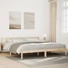 vidaXL Letto Extra Lungo senza Materasso 200x210 cm in Legno di Pino