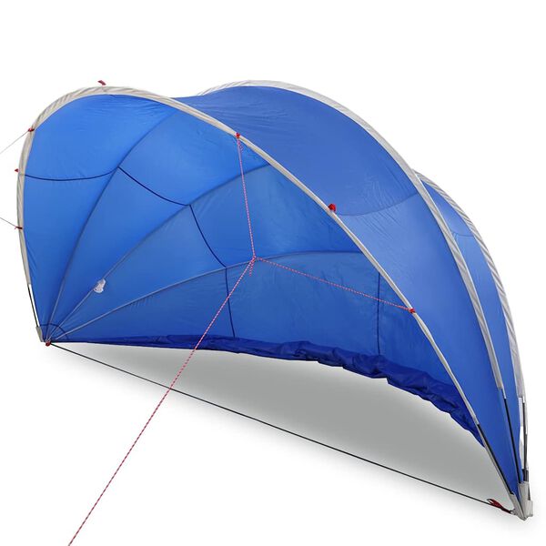vidaXL Dome Piscina Blu 472 x 460 x 229 cm