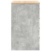 vidaXL Armadietto da Garage Grigio cemento 60x51x85 cm