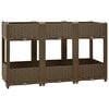 vidaXL Fioriera Rialzata 120x40x71 cm in Polipropilene