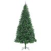 vidaXL Albero di Natale artificiale con 300 LED Verde 300 cm