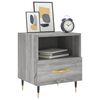 vidaXL Comodini 2 pz Grigio Sonoma 40x35x47,5 cm in Legno Multistrato