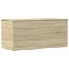 vidaXL Contenitore Rovere Sonoma 100x42x46 cm Legno Multistrato