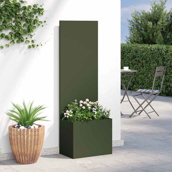 vidaXL Schermo per privacy in giardino Oliver verde 50 x 140 cm