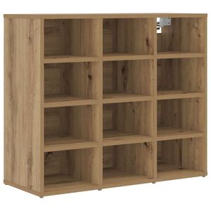 vidaXL Mobile per scarpe 77,5 x 30 x 67 cm Legno ingegnerizzato