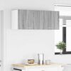vidaXL Armadio pensile 2 pcs Grigio Sonoma e Bianco 50 x 31 x 40 cm