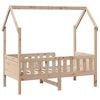 vidaXL Giroletto Casetta per Bambini 80x160 cm Legno Massello di Pino