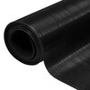 vidaXL Tappeto per pavimento Nero 1 x 2 m Gomma