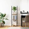 vidaXL Libreria Rovere artigianale 40 x 30 x 146 cm Legno multistrato