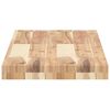 vidaXL Ripiano a Parete 80x30x4 cm Legno Massello Acacia Non Trattato