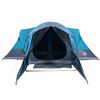 vidaXL Tenda Familiare Tipi per 8 Persone Blu Impermeabile
