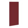 vidaXL Tenda Plissettata Bordeaux Rosso 100x200 cm Larghezza Tessuto