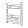 vidaXL Radiatore Centrale Portasciugamano Dritto 480 x 480 mm