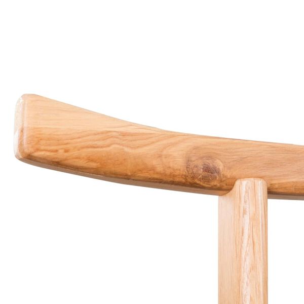 vidaXL Appendiabiti 125x150 cm in Massello di Rovere