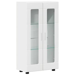 vidaXL Credenza FLORIN 55,5 x 29 x 100 cm Bianco Legno ingegnerizzato