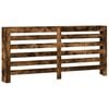 vidaXL Copertura Termosifone Rovere Fumo 175x20x82cm Legno Multistrato