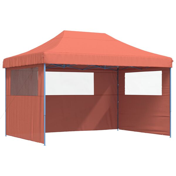 vidaXL Tenda Party Terracotta 279 x 410 x 315 cm Tessuto Oxford