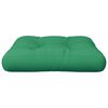 vidaXL Cuscino per Pallet Verde 50x50x12 cm in Tessuto