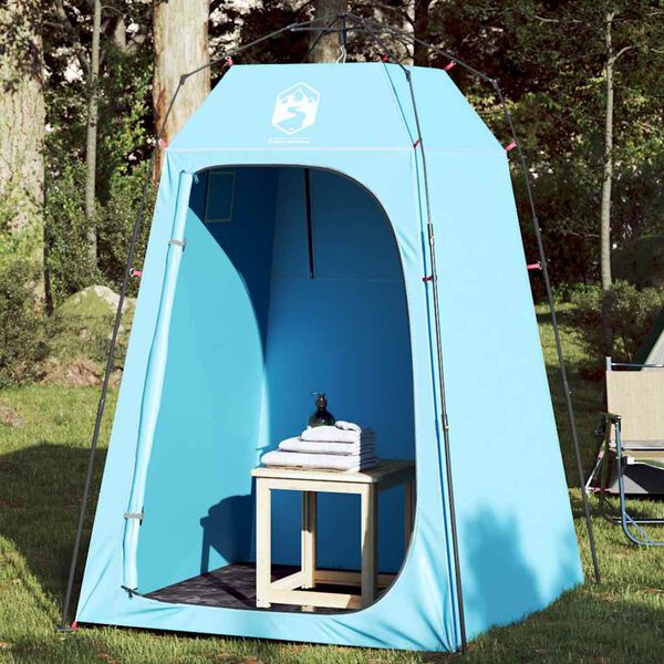 vidaXL Tenda Privacy Blu a Rilascio Rapido Impermeabile