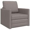vidaXL Divano letto Talpa 74 x 77 x 81 cm Tessuto