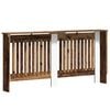 vidaXL Copertura per radiatori Legno vecchio 172 x 19 x 81,5 cm
