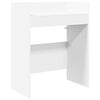 vidaXL Tavolo DJ Bianco 62 x 45 x 102 cm Legno ingegnerizzato