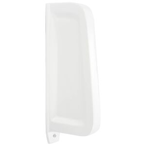 vidaXL Schermo per Orinatoio per Privacy a Parete in Ceramica Bianco