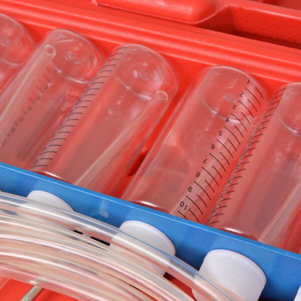 vidaXL Misuratore Portata Diesel Adattatori per Common Rail 8 Cilindri