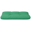 vidaXL Cuscino per Pallet Verde 80x40x12 cm in Tessuto