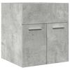 vidaXL Mobile Lavabo Bagno Grigio Cemento 41x38,5x46 cm in Truciolato