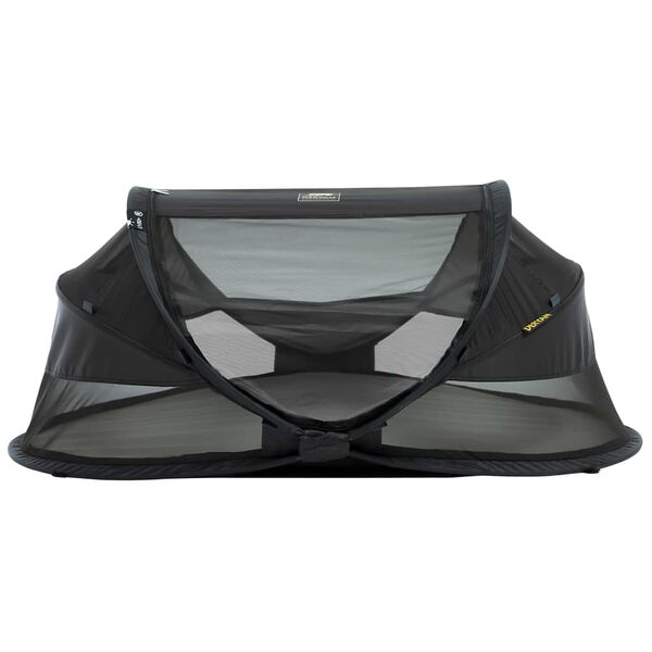 DERYAN Lettino da Viaggio Pop-up Baby Luxe con Zanzariera Nero