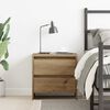 vidaXL Armadio da Notte Rovere artigianale 45 x 34 x 44,5 cm