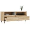 vidaXL Mobile TV Rovere Sonoma 100x34,5x44,5 cm in Legno Multistrato