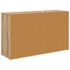 vidaXL Credenza con cassetto Rovere artigianale 100 x 30 x 59,5 cm