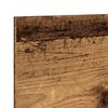 vidaXL Mobile a Parete 70x16,5x30 cm Legno Antico in Legno Multistrato