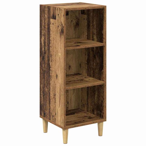 vidaXL Credenza Legno vecchio 34,5 x 32,5 x 90 cm Legno multistrato