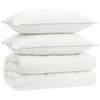 vidaXL Set di piumone e cuscini 3 pz 200x220 cm 4 stagioni 200+300 GSM