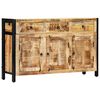 vidaXL Credenza 120x35x76 cm in Legno Massello di Mango