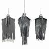 vidaXL Fantasma appeso di Halloween 3 pz Nero 66 x 110 cm Poliestere